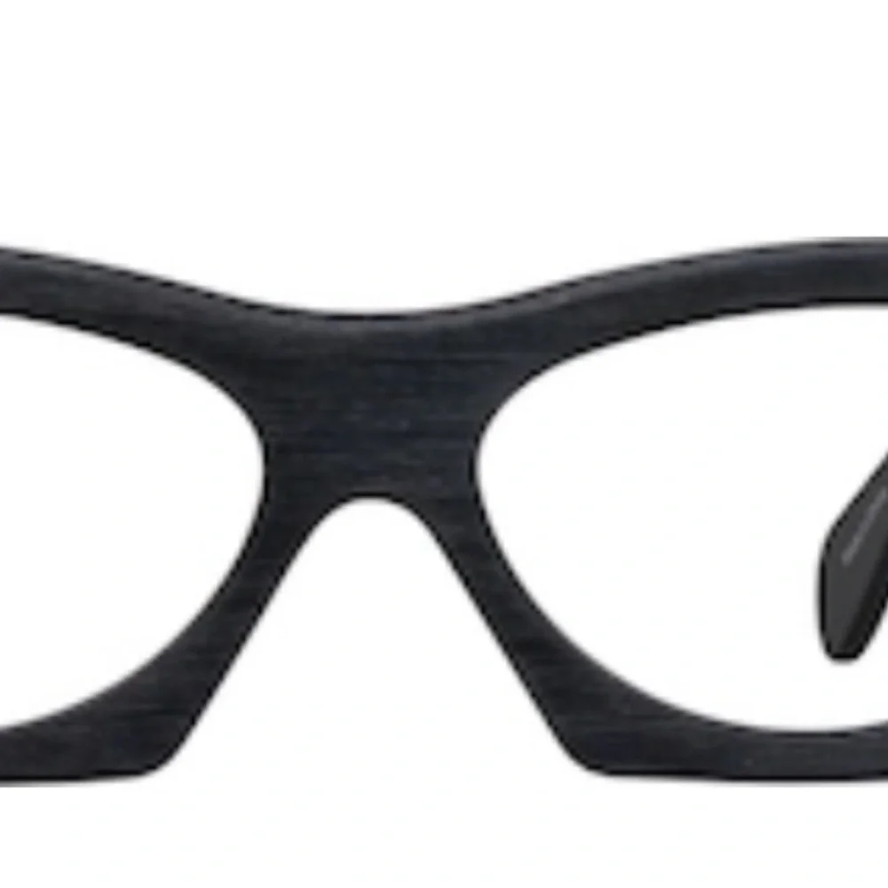 ♣️ Prescription Geometric Acetate Wood “Cat Eye”Glass Frame Black Beauty V Style